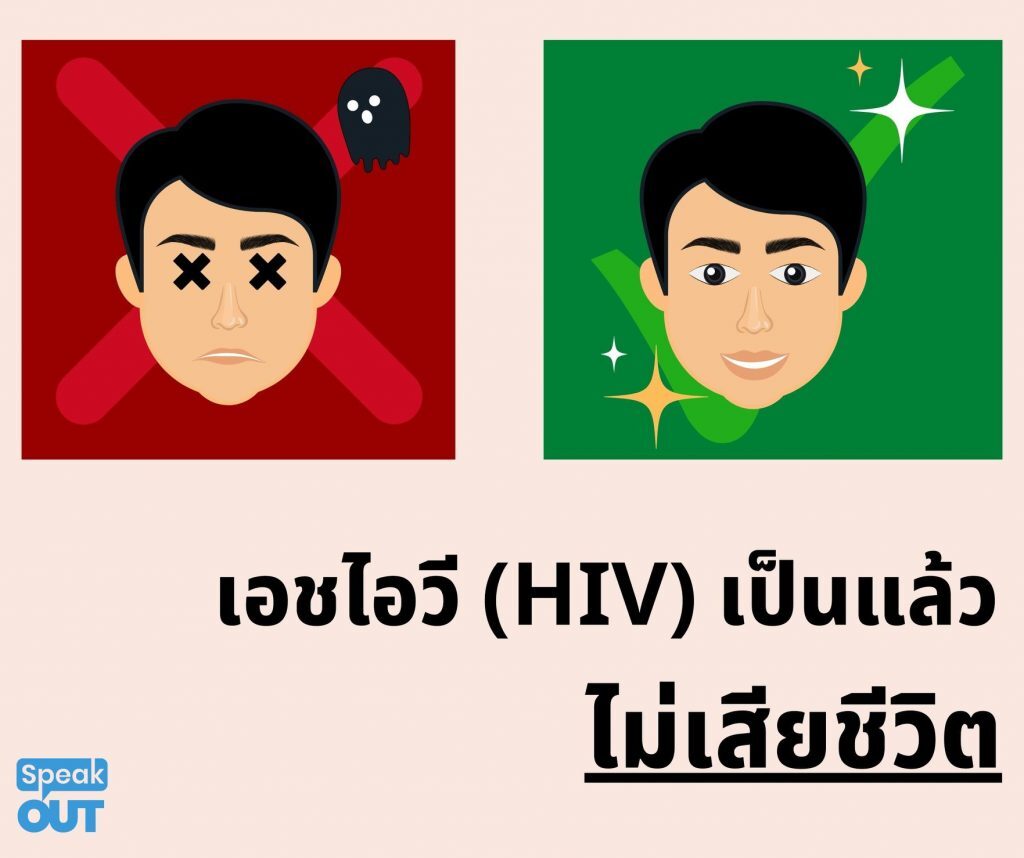 ติดเชื้อเอชไอวี ไม่ได้ทำให้เสียชีวิตทันที