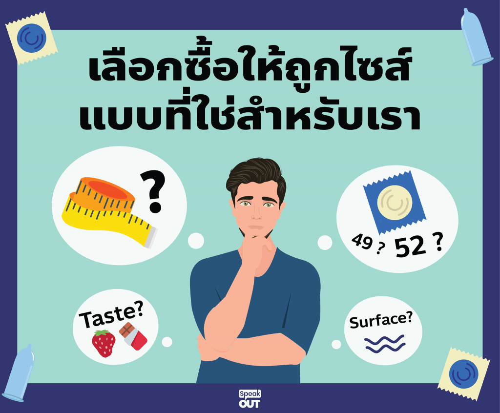 เลือกซื้อให้ถูกไซส์